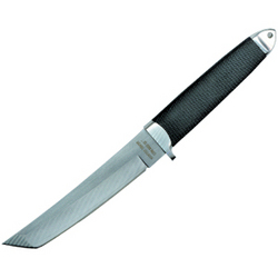 Master Tanto, Kraton Handle, Plain, Leather Sheath - Cold Steel - 13BN