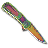 Twitch -  Rainbow Color Knife - SOG Specialty Knives - SOGTWI-2